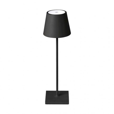 Lampada led ricaricabile nera